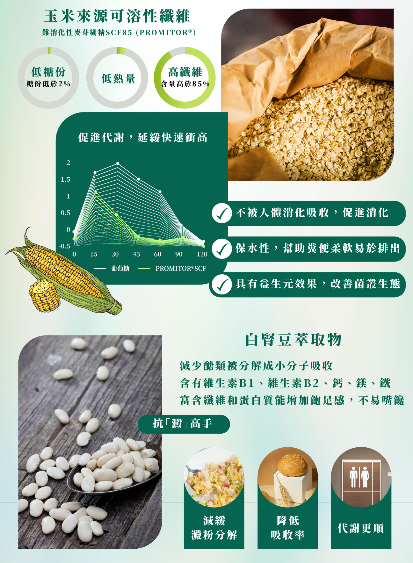 健餹樂苦瓜胜肽膠囊幫助穩定餐後波動，維持醣類代謝，喚醒代謝力並降低攝取慾望，避免過度攝取